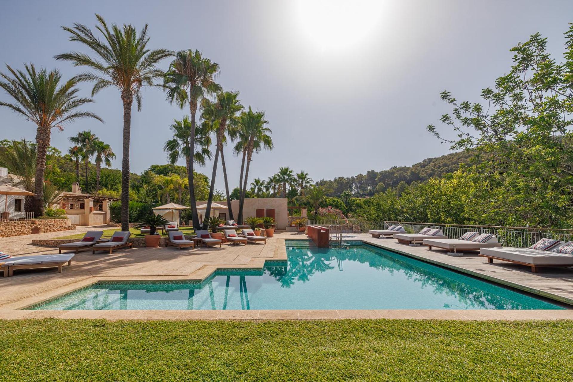 Can Lluc Boutique Hotel & Luxury Villas San Rafael De Sa Creu Exteriör bild